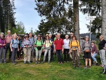 Bei bestem Wanderwetter hatten viele Wanderer Lust, im Hochschwarzwald das Naturschutzgebiet zu erkunden.
